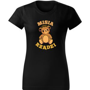 Koszulka damska Misia Rządzi