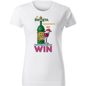 Koszulka damska Świąteczne Odpuszczenie Win